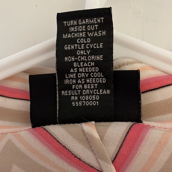 Lane Bryant Woman’s Plus Size 18/20 100% Silk Career Blouse - Picture 6 of 6